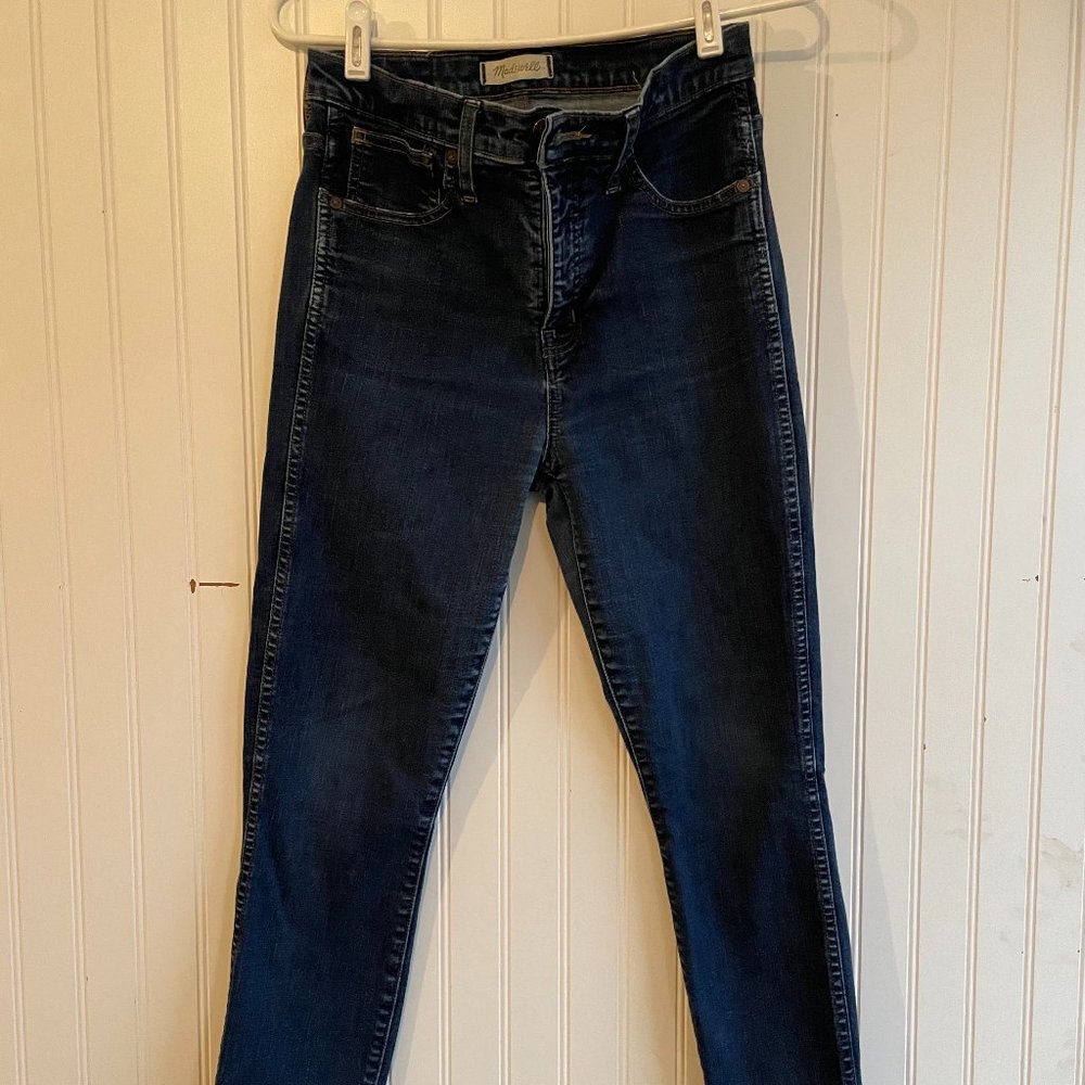 Madewell 10" High Rise Skinny Jeans Size 28